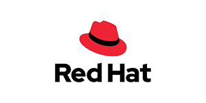 Logo da empresa Red Hat