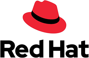 Logo da empresa Red Hat